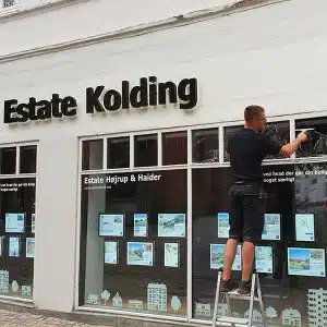 Vinduespudsning erhverv Estate Kolding
