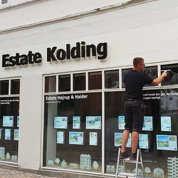 Vinduespudsning erhverv Estate Kolding